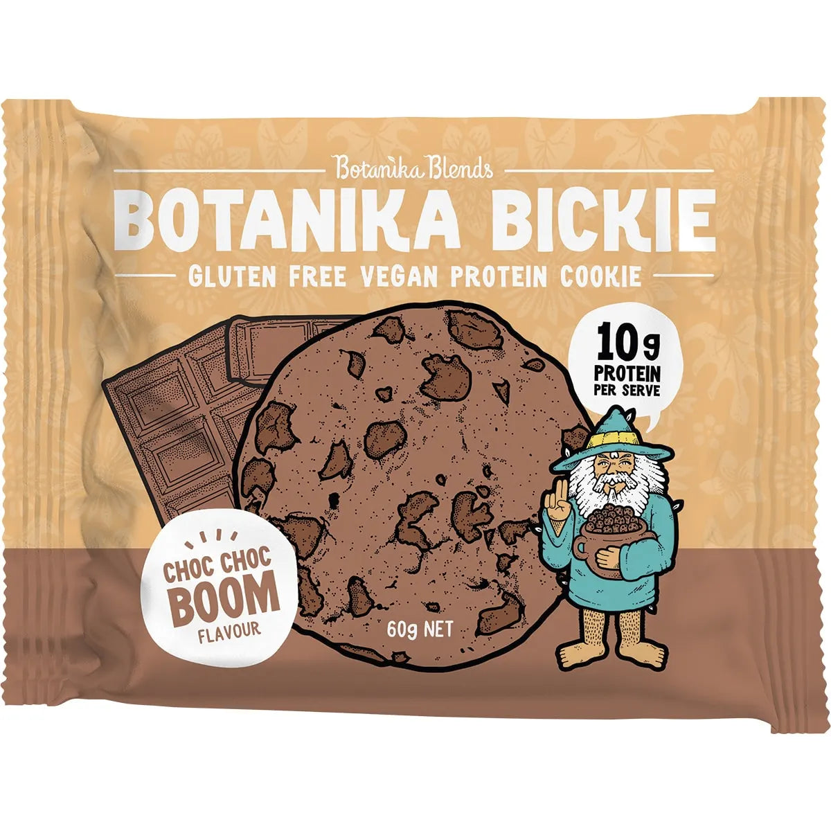 BOTANIKA BLENDS Botanika Bickie Protein Cookie Choc Choc Boom 12x60g
