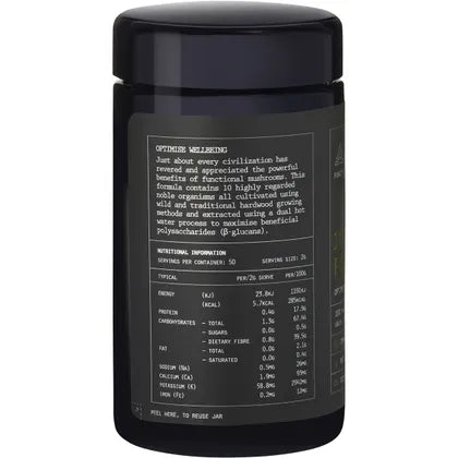 EVOLUTION BOTANICALS 10 Mushroom Formula Optimise Wellbeing 100g