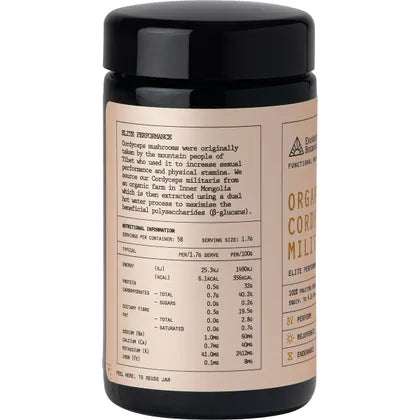 EVOLUTION BOTANICALS Organic Cordyceps Militaris Elite Performance 100g