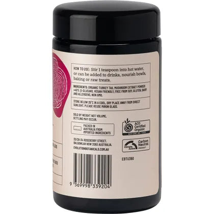 EVOLUTION BOTANICALS Organic Turkey Tail Energy Force 90g