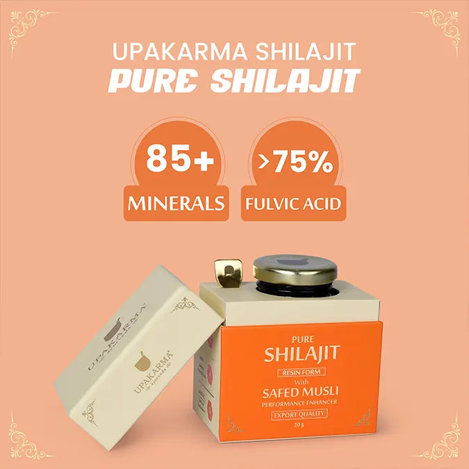 Pure Shilajit Resin Form With Safed Musli – Natural Strength & Stamina Booster