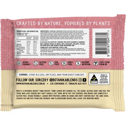 BOTANIKA BLENDS Botanika Bickie Protein Cookie Birthday Cake 12x60g
