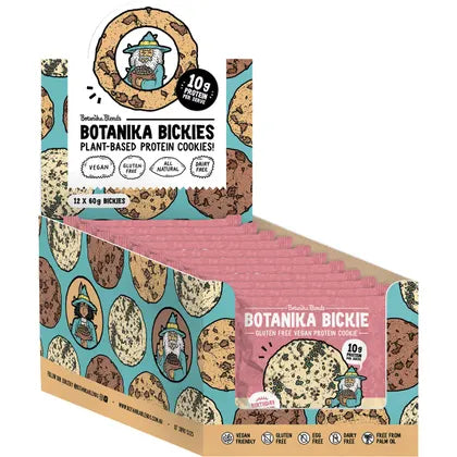 BOTANIKA BLENDS Botanika Bickie Protein Cookie Birthday Cake 12x60g