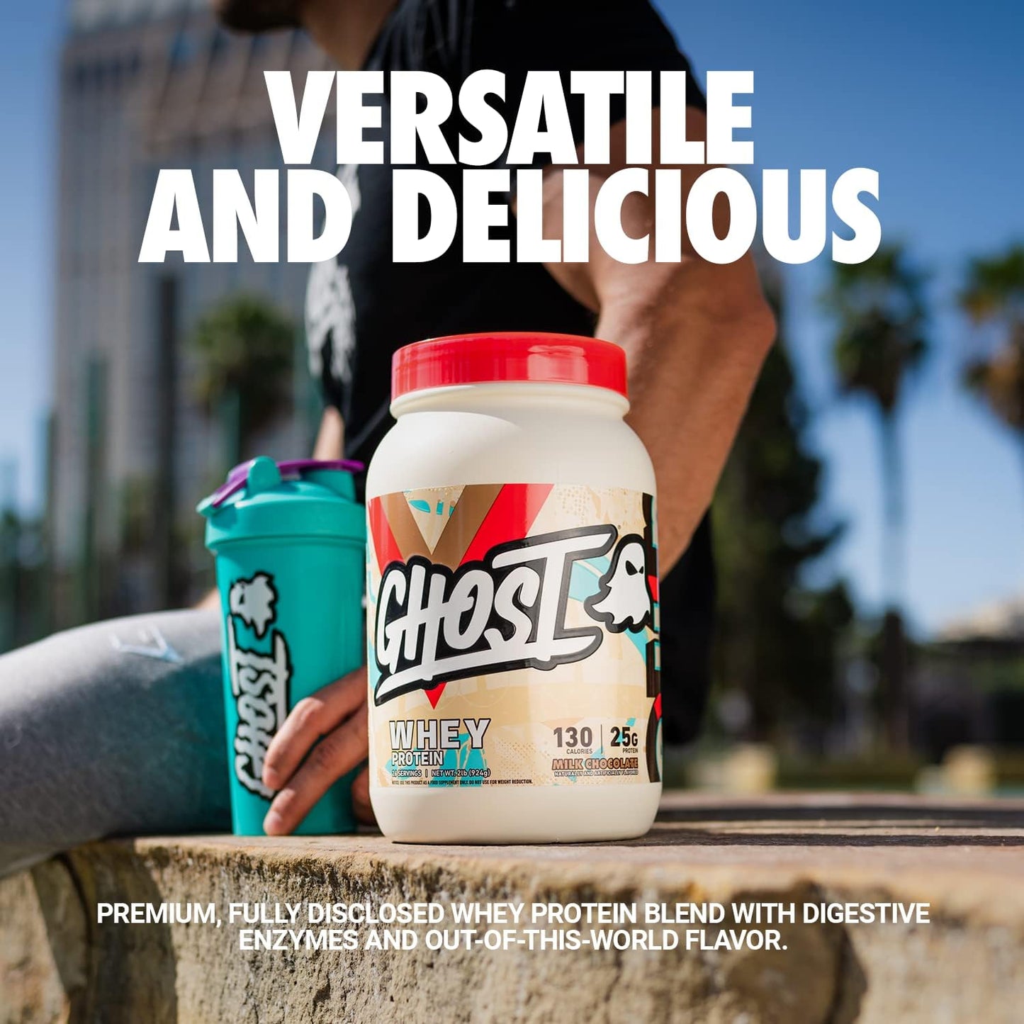 Ghost Milk Chocolate Whey Protein Powder 907 g