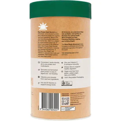 Amazonia Raw Protein Daily Nourish Chocolate 500g
