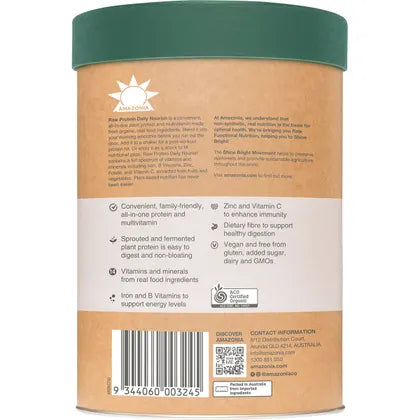 Amazonia Raw Protein Daily Nourish Chocolate 750g