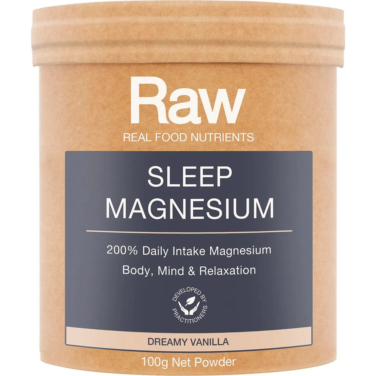 Amazonia Raw Sleep Magnesium Dreamy Vanilla 100g