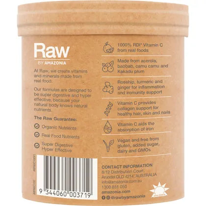 Amazonia Raw Organic Vitamin C Passionfruit 100g