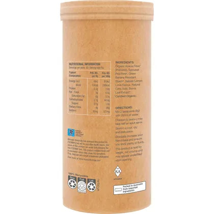 Amazonia Raw Organic Fibre Lemon Lime 300g