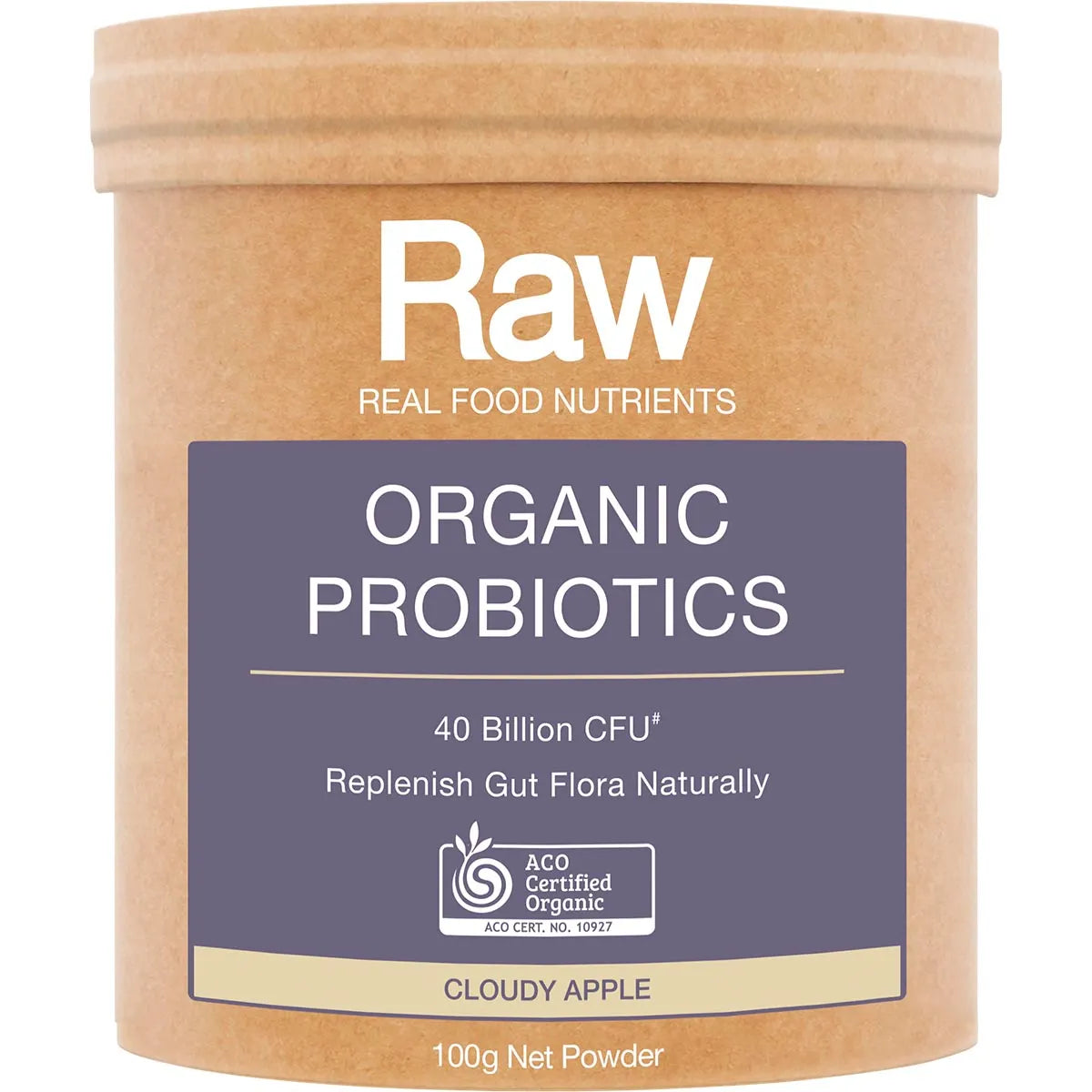 Amazonia Raw Organic Probiotics Cloudy Apple 100g