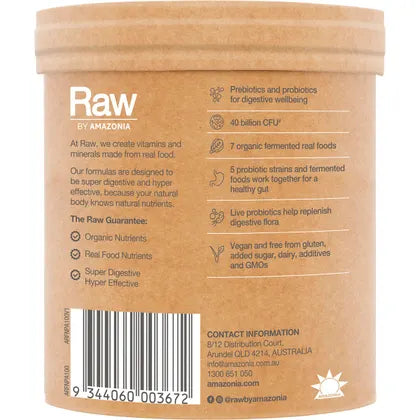 Amazonia Raw Organic Probiotics Cloudy Apple 100g