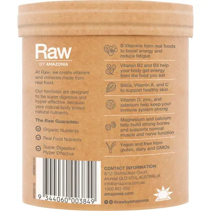 Amazonia Raw Organic Multivitamin Pineapple 100g
