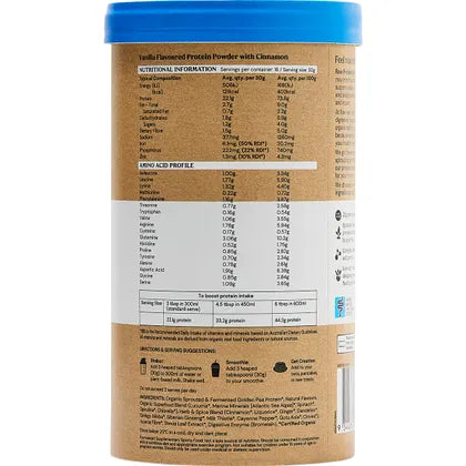 Amazonia Raw Protein Slim & Tone Vanilla Cinnamon 500g