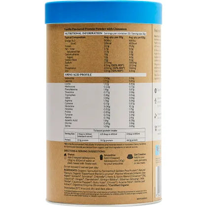Amazonia Raw Protein Slim & Tone Vanilla Cinnamon 1kg