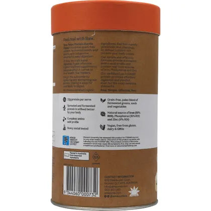 Amazonia Raw Gentle Digest Paleo Protein Vanilla 500g