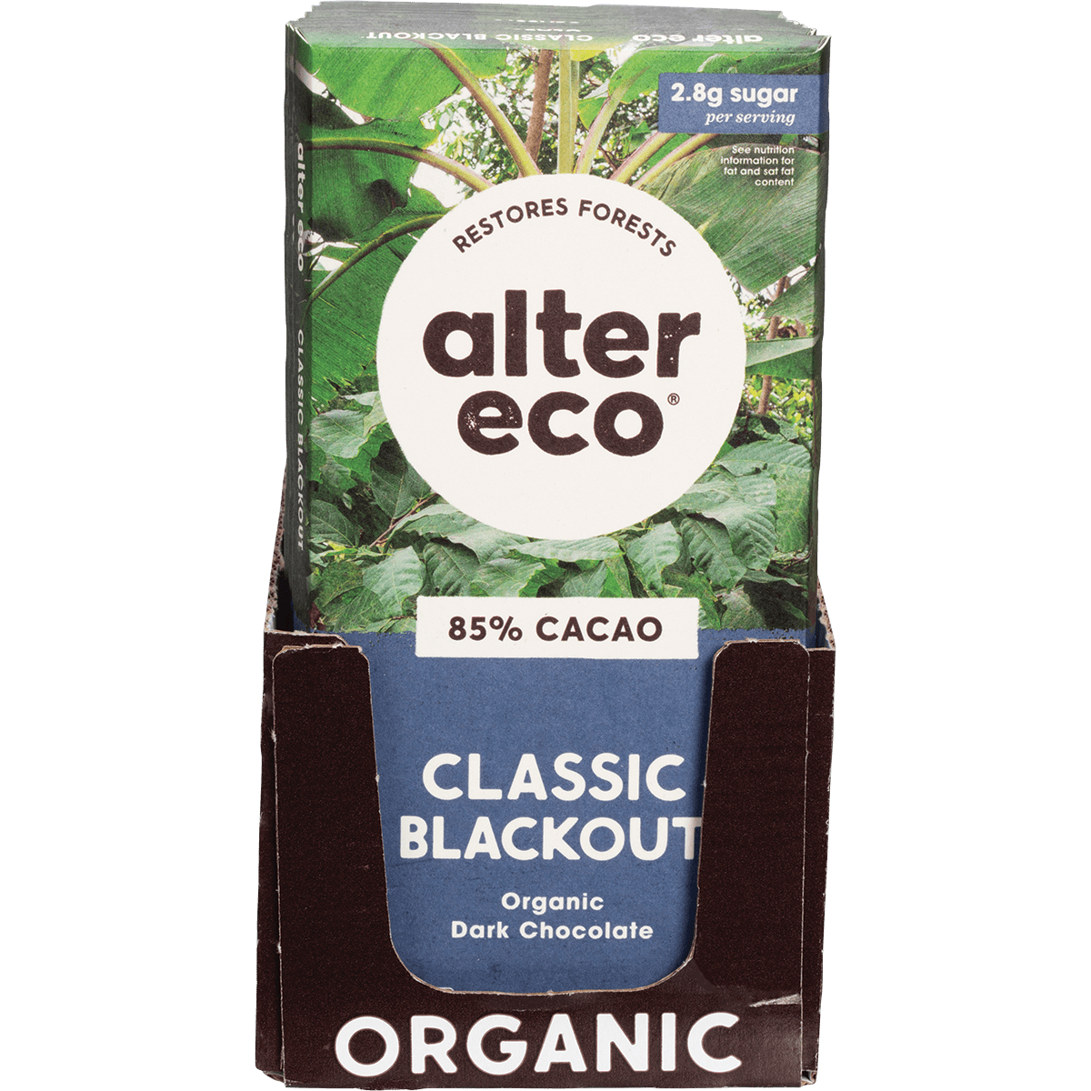 Chocolate Organic Dark Classic Blackout