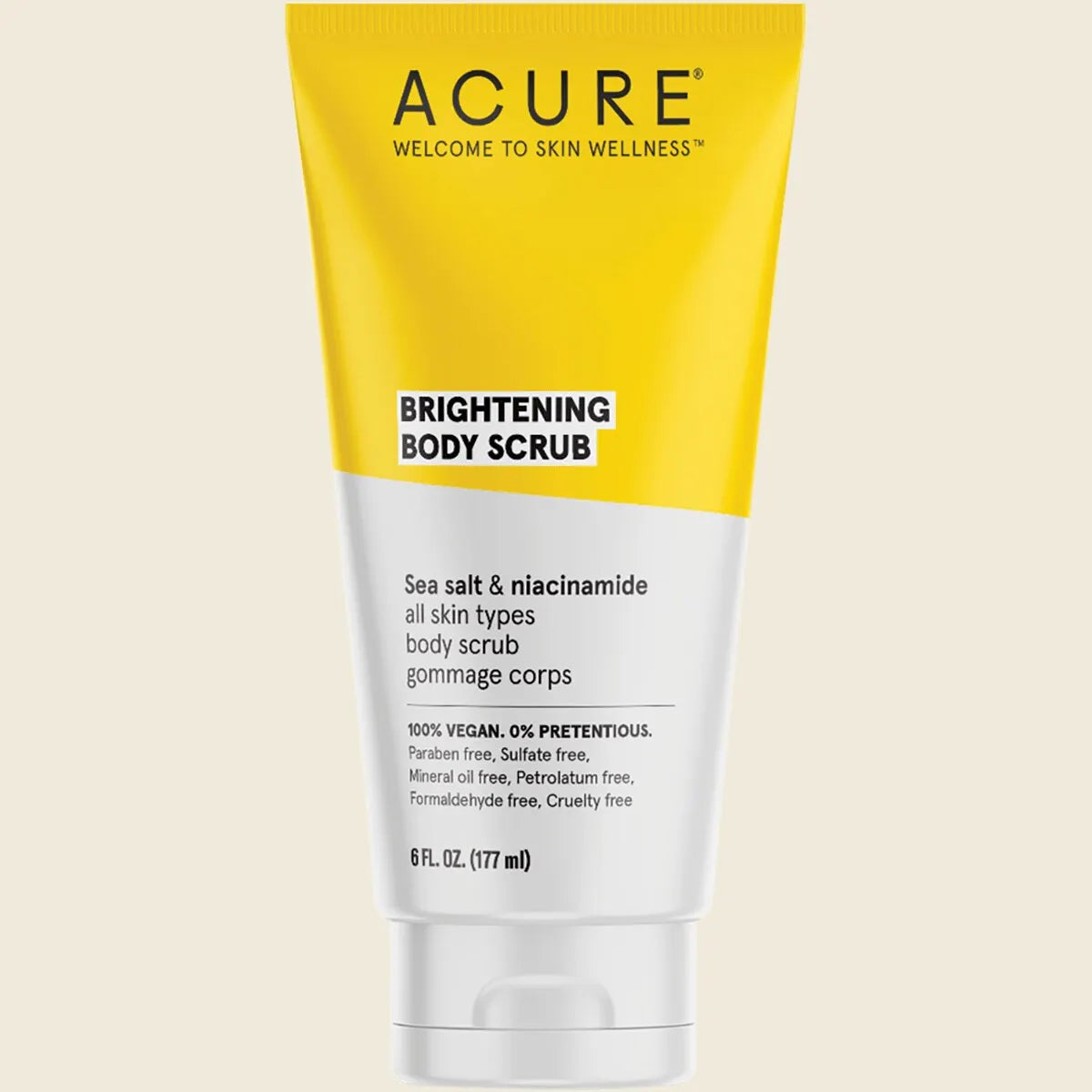 ACURE Brightening Body Scrub 177ml