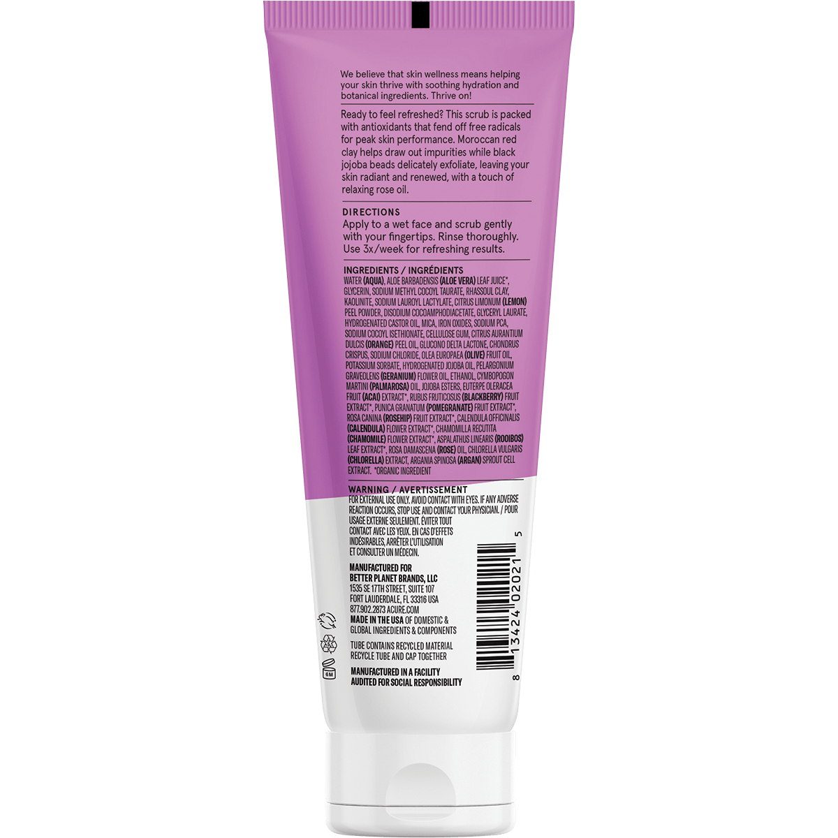 Radically Rejuvenating Facial Scrub