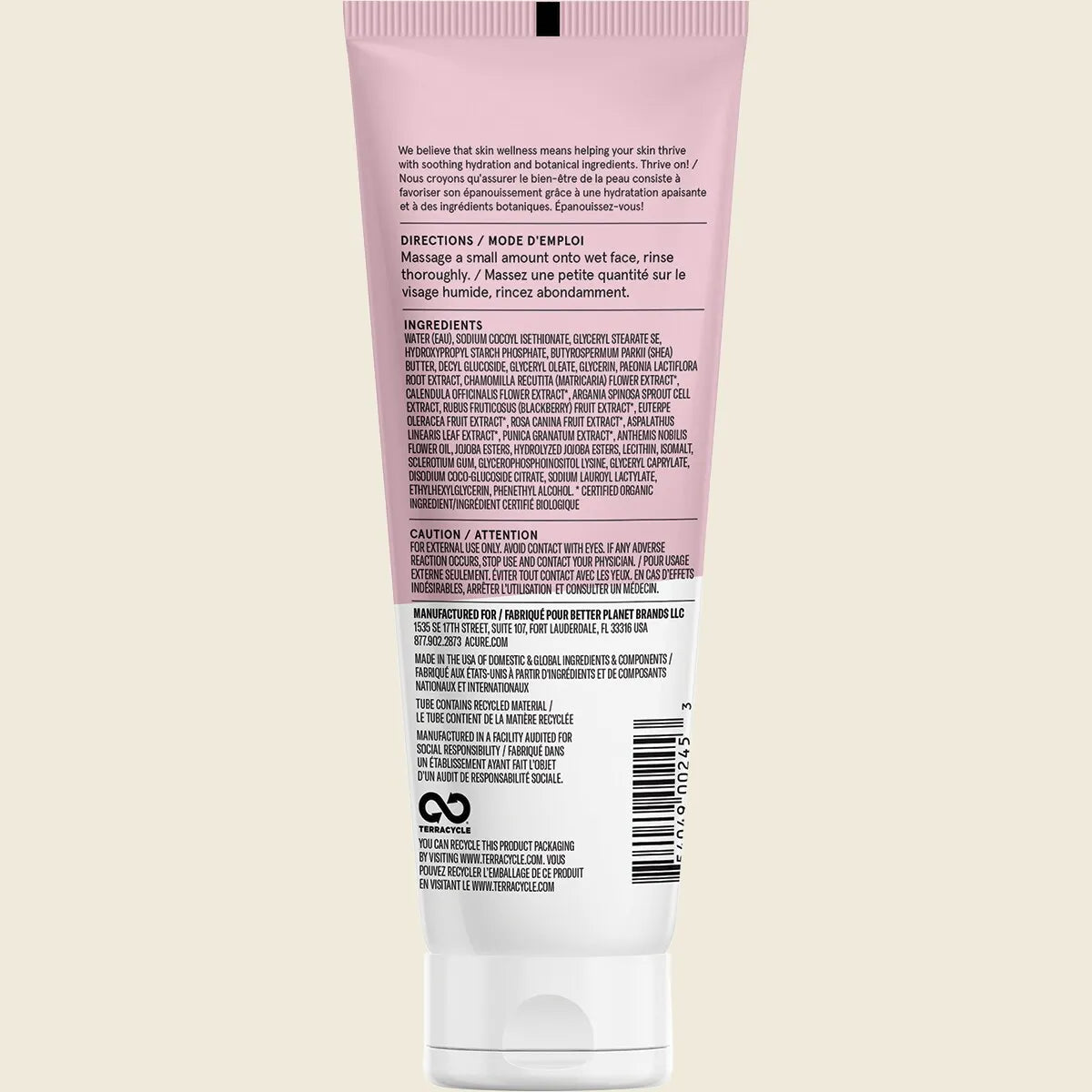ACURE Seriously Soothing Cleansing Cream 118ml