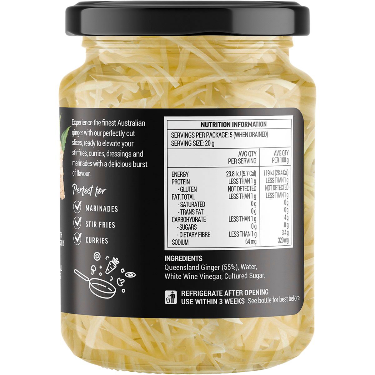 Australian Ready Cut Ginger