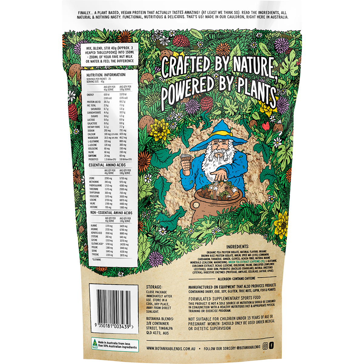 Plant Protein Golden Chai Latte