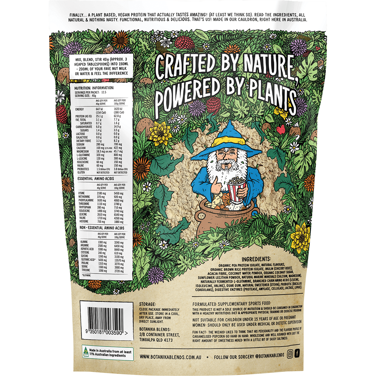 Plant Protein Caramelised Popcorn