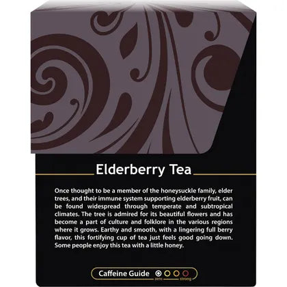 Buddha Teas Organic Herbal Tea Bags Elderberry Tea 18pk