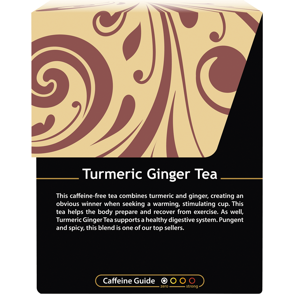 Organic Herbal Tea Bags Turmeric Ginger Tea
