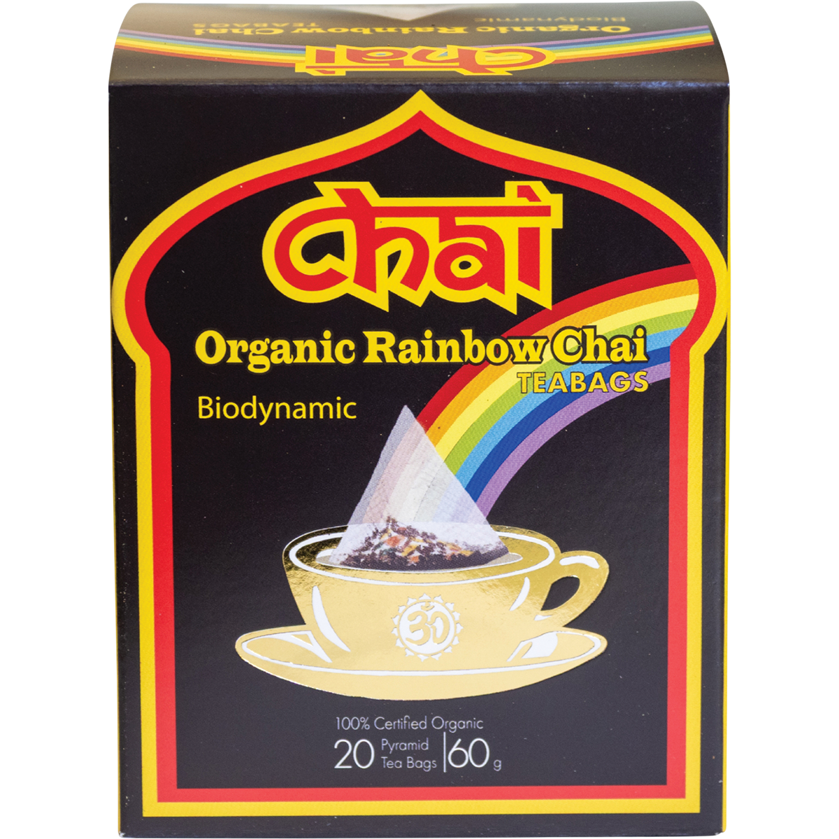 Organic Rainbow Chai Tea Bags