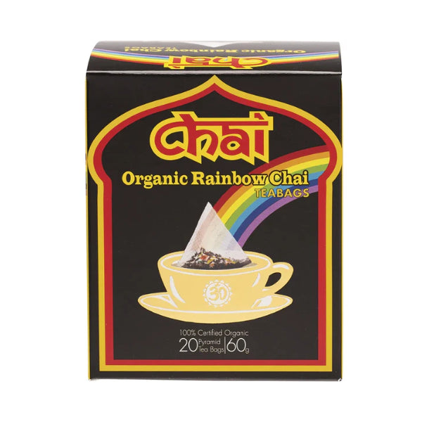 CHAI TEA Organic Rainbow Chai Tea Bags 20pk
