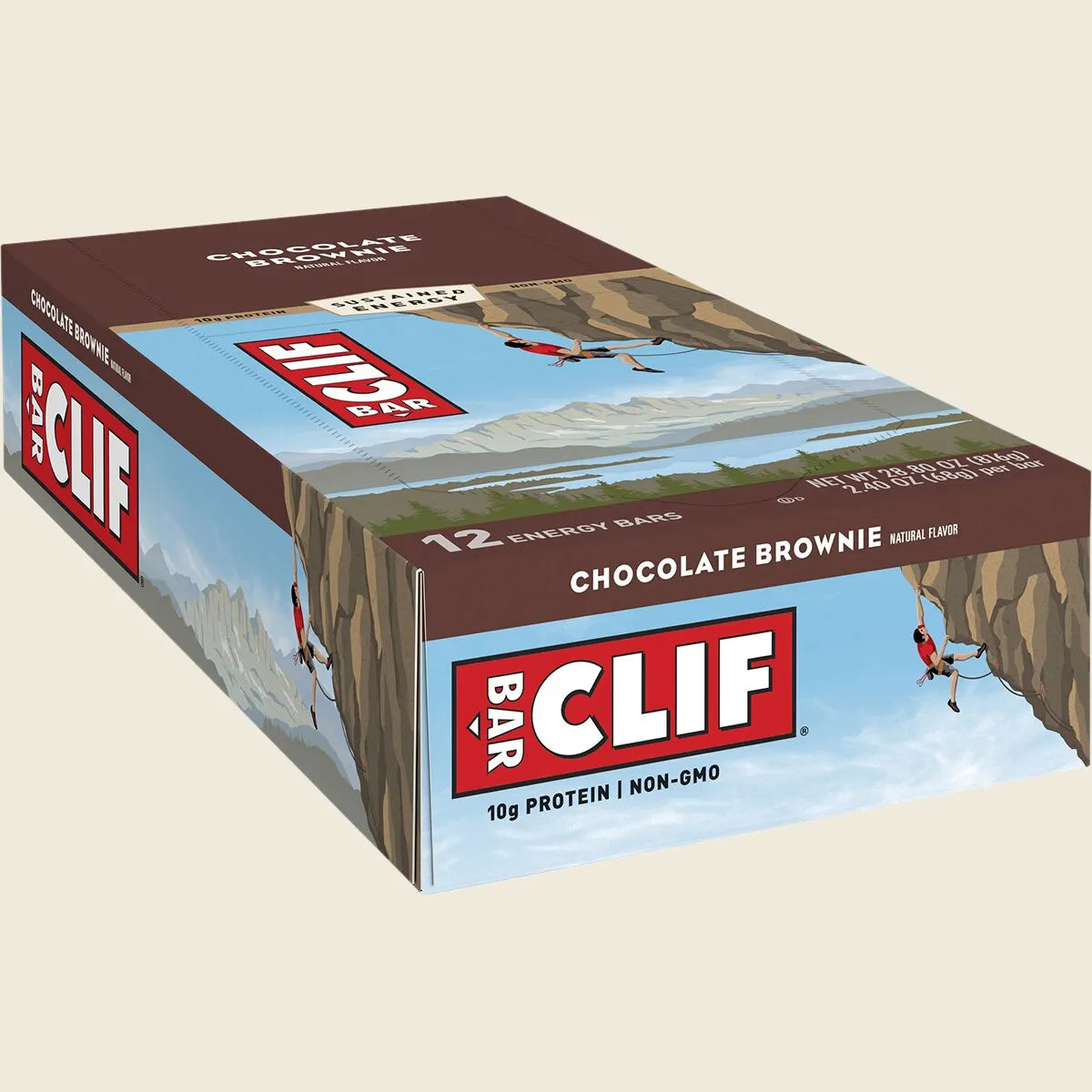 CLIF Energy Bar Chocolate Brownie 12x68g