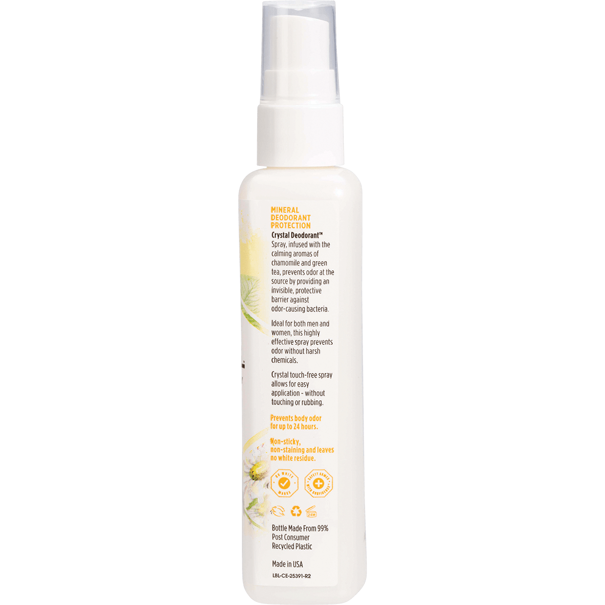 Deodorant Spray Chamomile & Green Tea