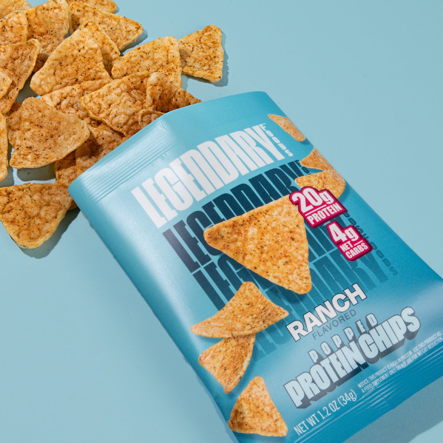 Legendary Foods Popped Protein Chips
