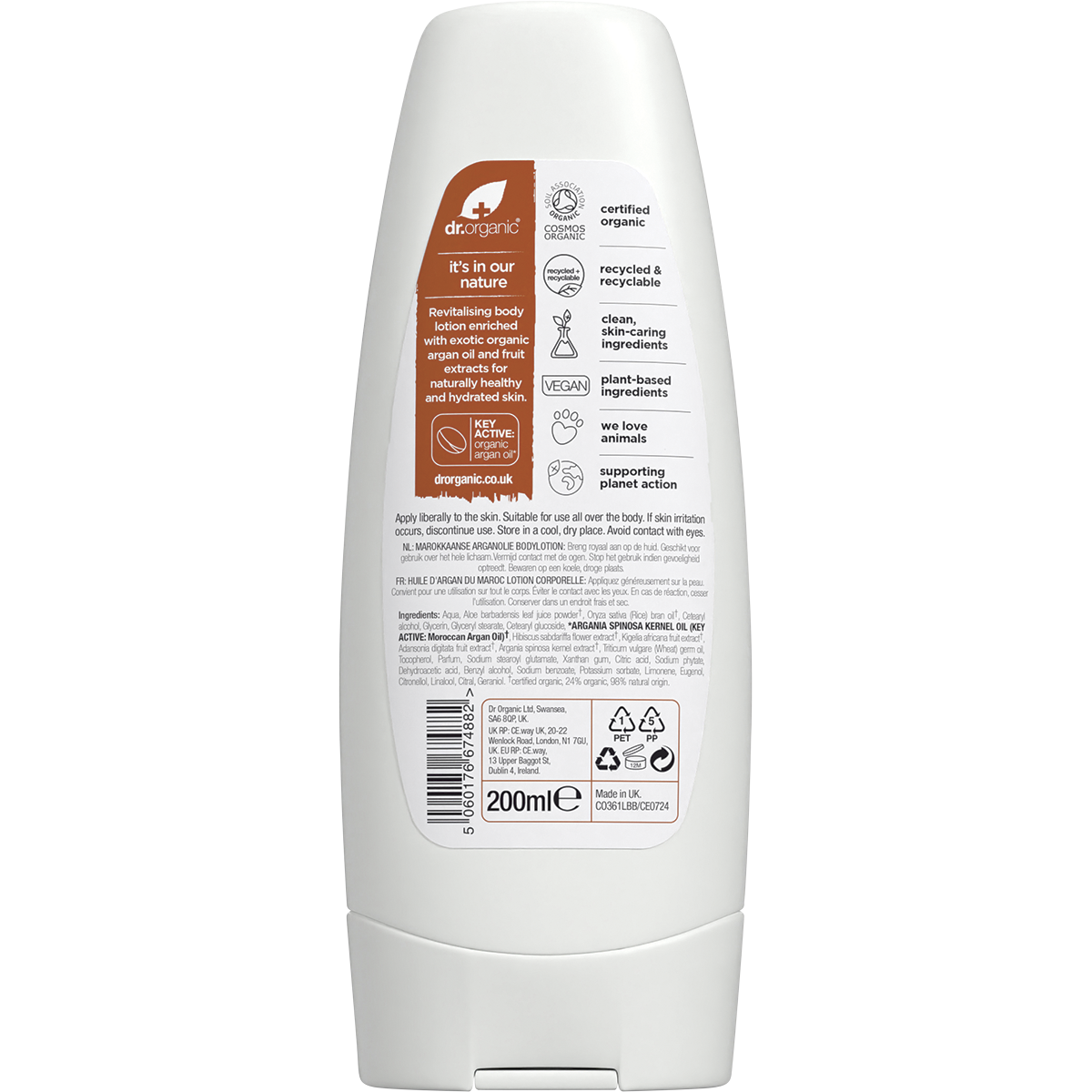 Body Lotion Moroccan Argan Oil