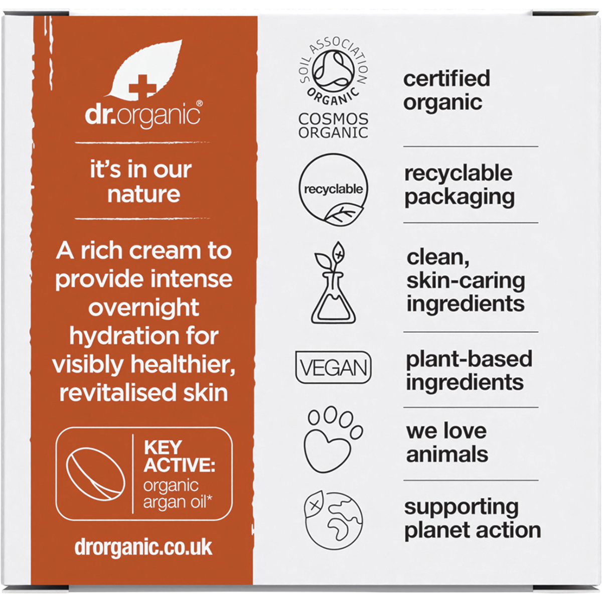 Night Cream Moroccan Argan Oil