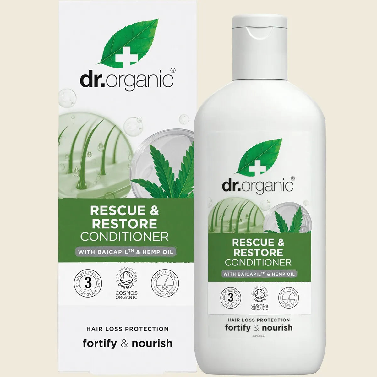 Dr. Organic Rescue & Restore Conditioner Hemp Oil 265ml