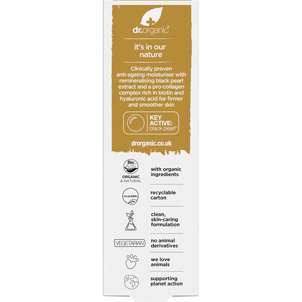 Pro Collagen Plus+ Anti Ageing Moisturiser Black Pearl