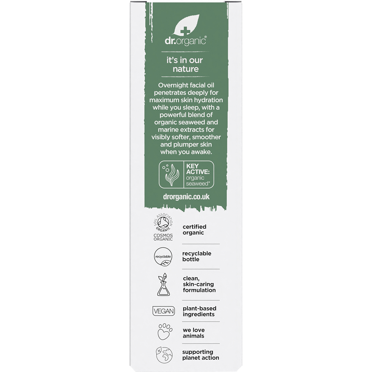 Overnight Recovery Oil Ageless with Seaweed