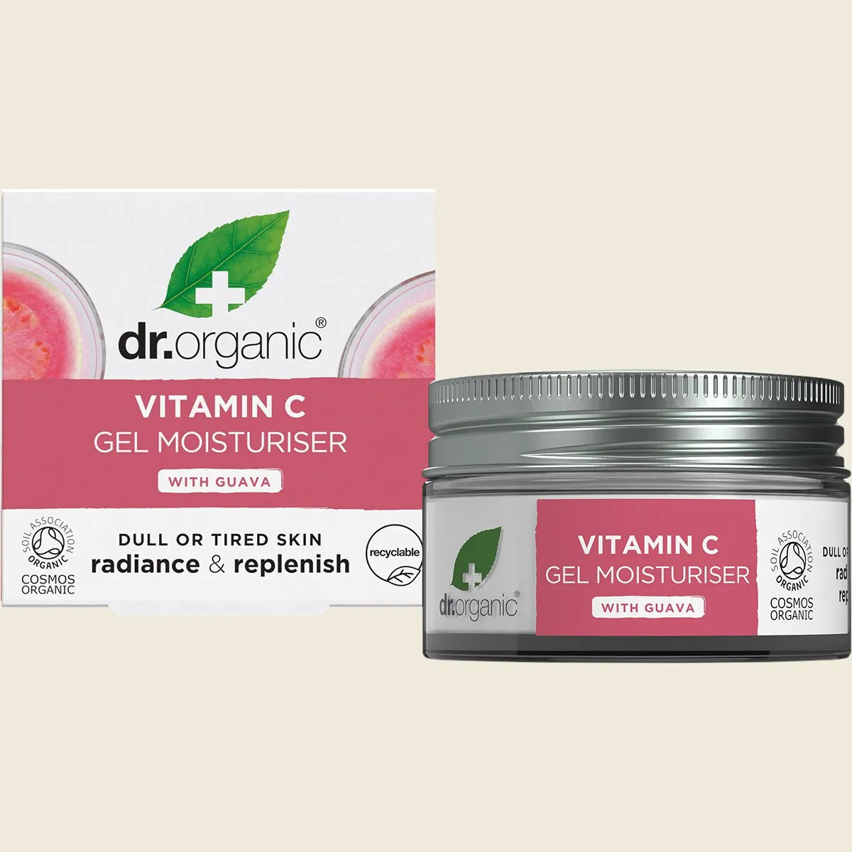 Dr. Organic Vitamin C Gel Moisturiser with Guava 50ml