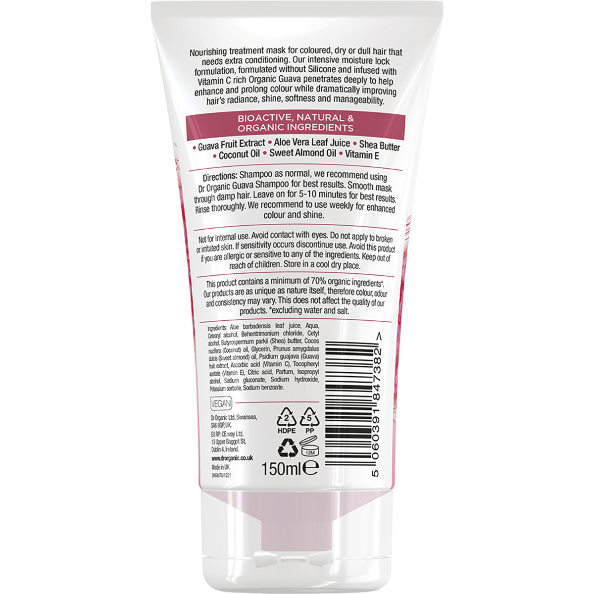 Hair Mask Colour Protect Organic Guava