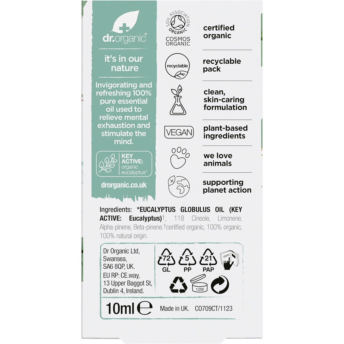 Eucalyptus Oil 100% Pure