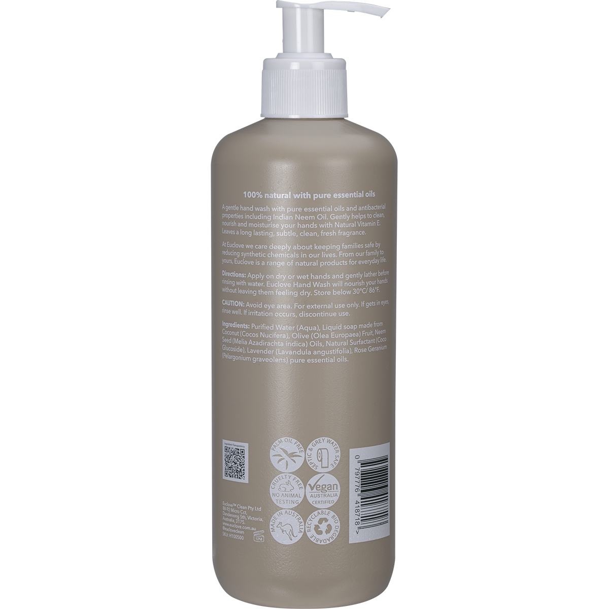 Hand Wash Lavender & Rose Geranium