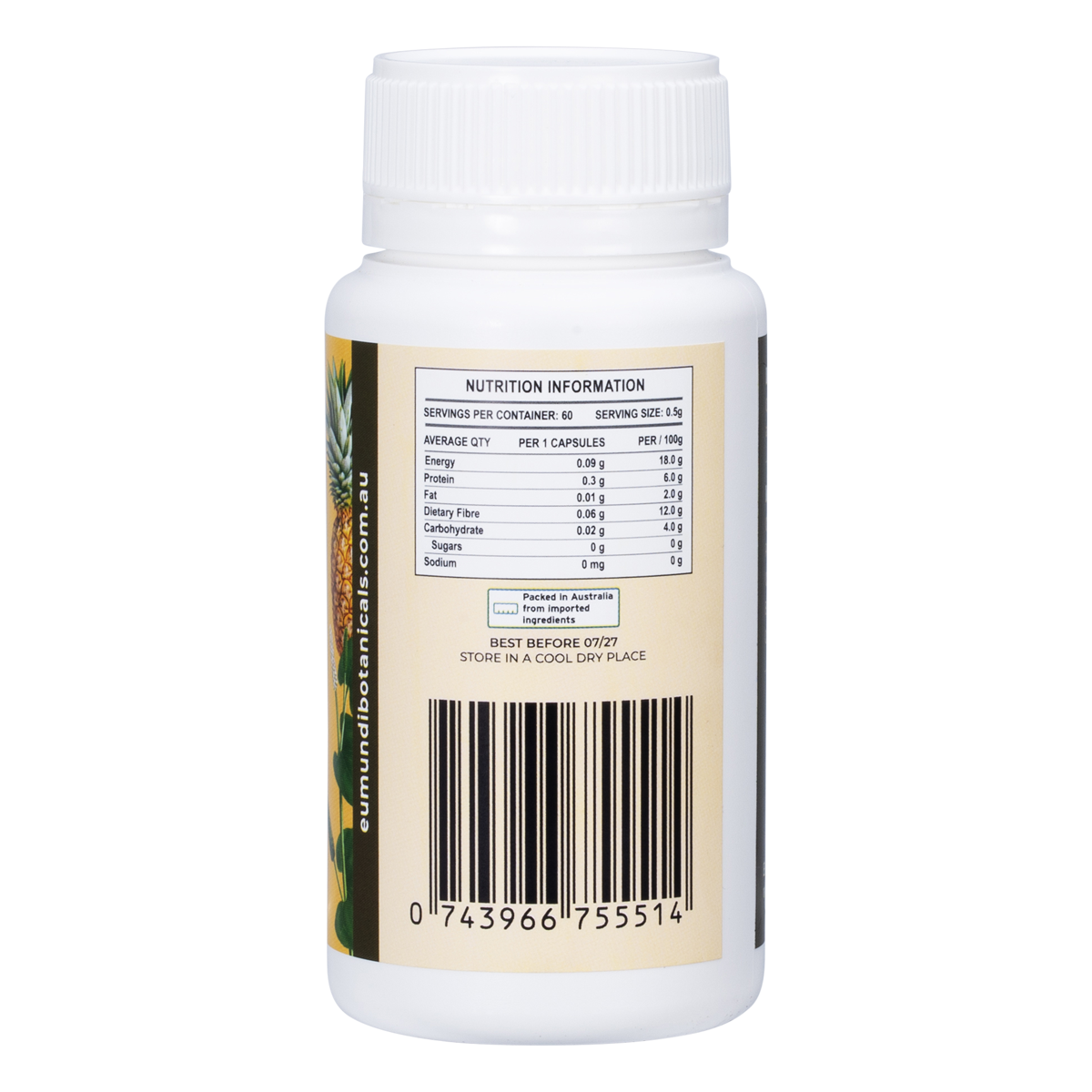 Curcumin Pepper Bromelain