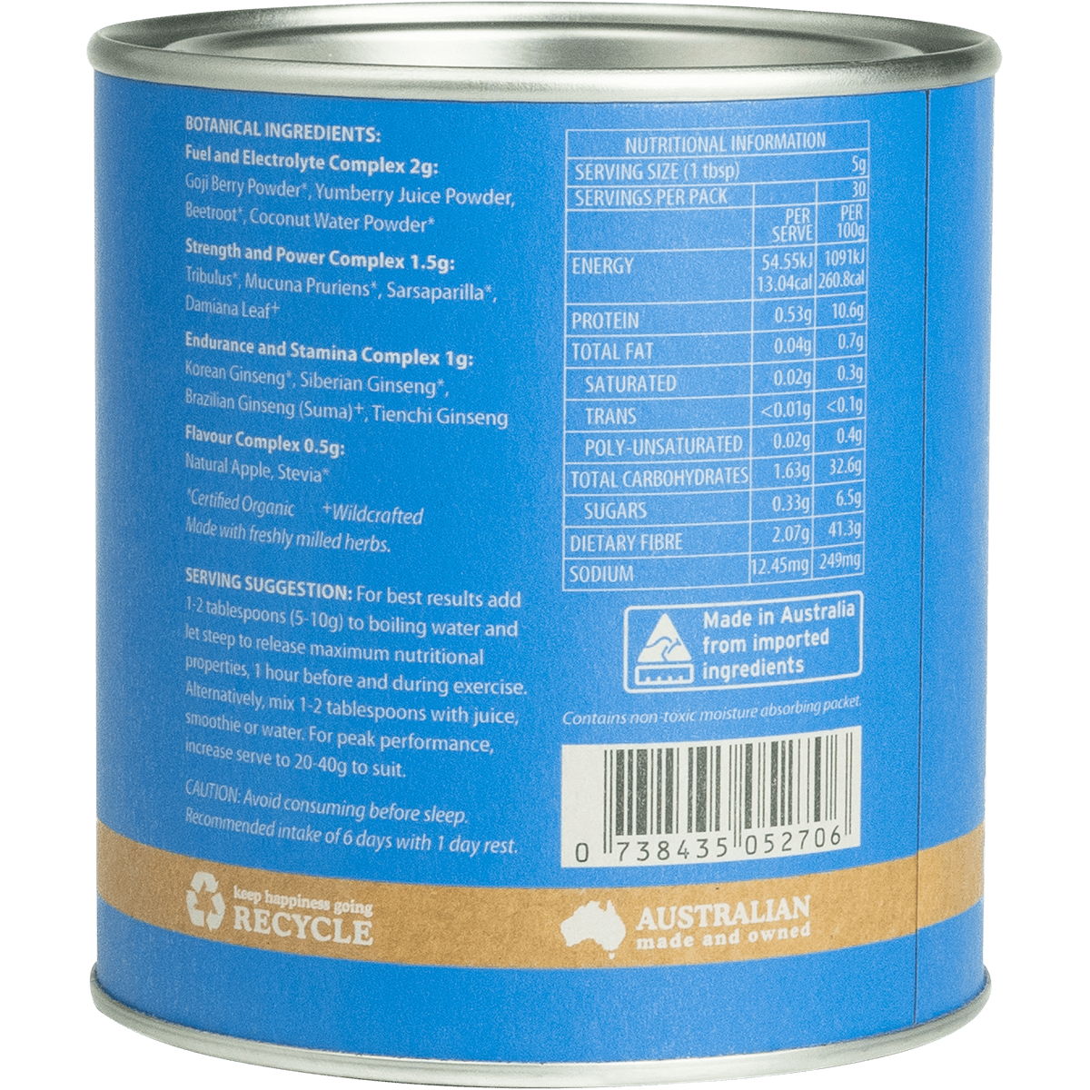 High Octane Caffeine-free Power & Energy