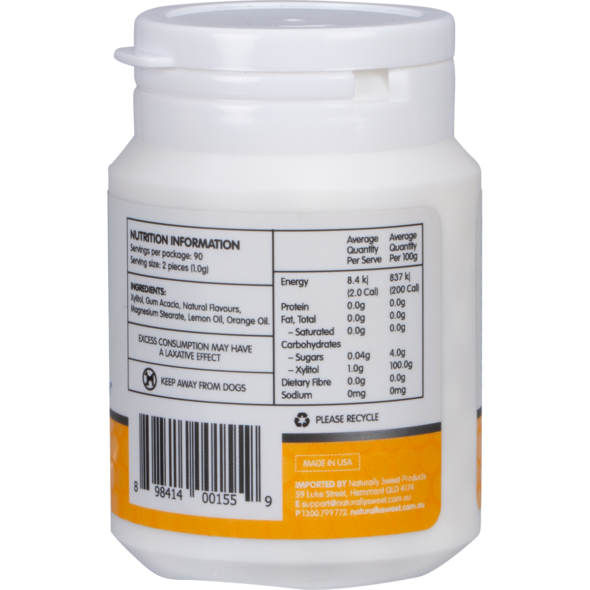 Xylitol Dental Mints Fresh Fruits