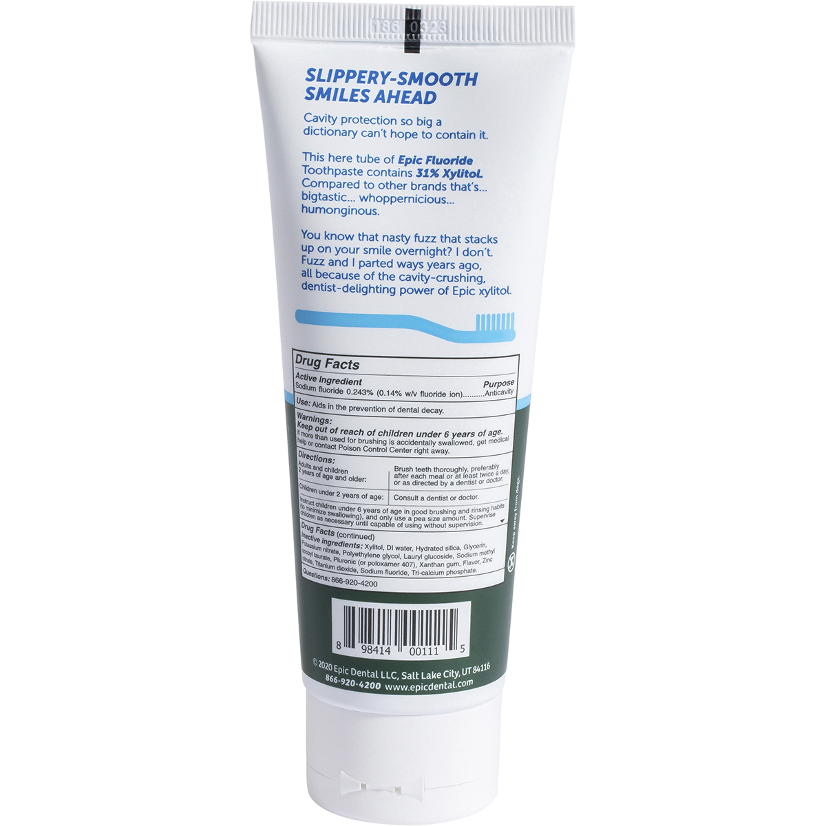 Toothpaste Spearmint with Fluoride