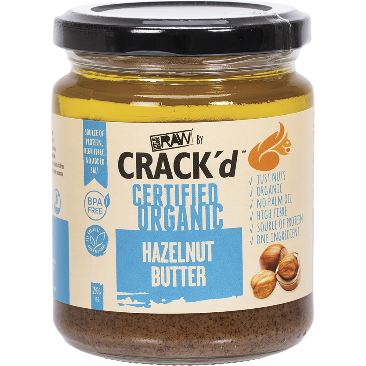Crack'd Hazelnut Butter