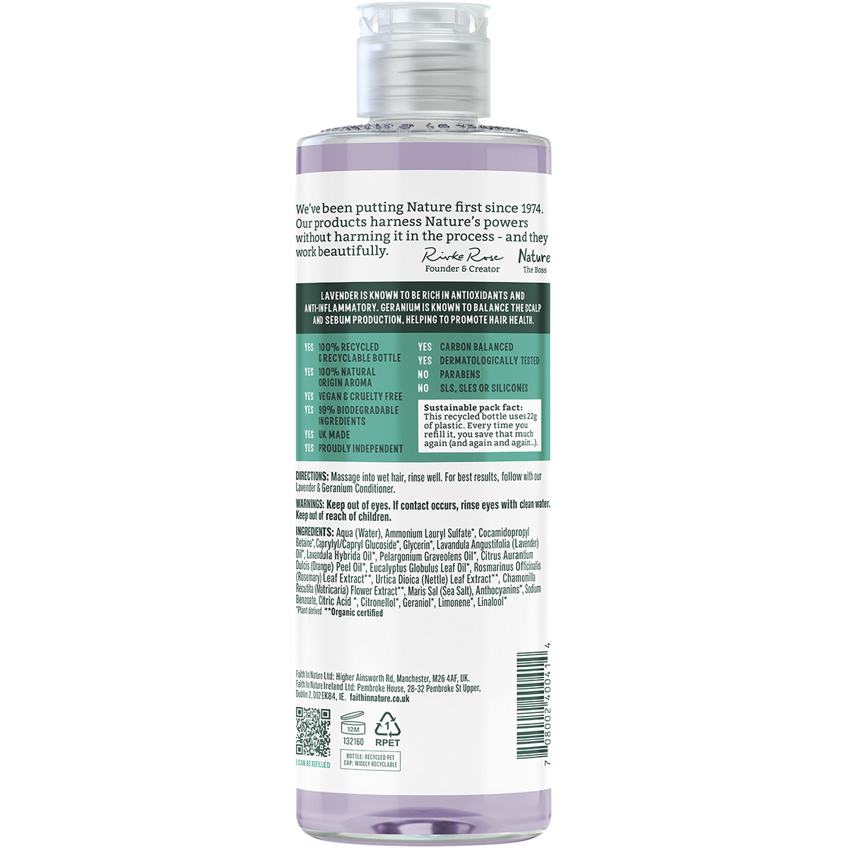 Shampoo Balancing Lavender & Geranium