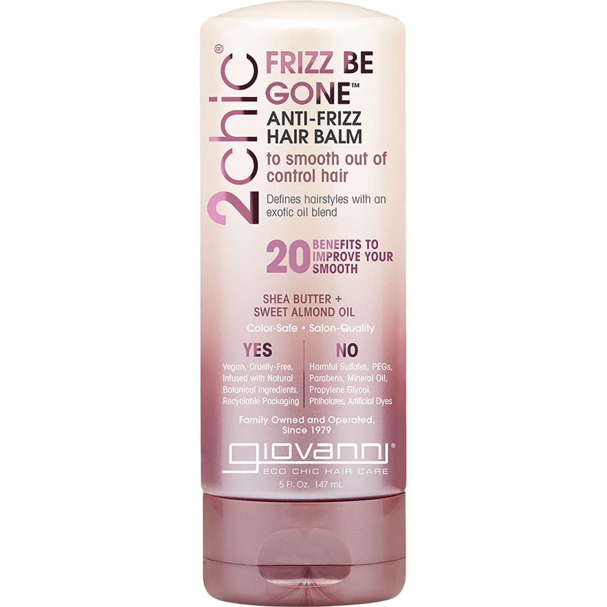 Anti-Frizz Hair Balm 2chic Frizz Be Gone Frizzy Hair