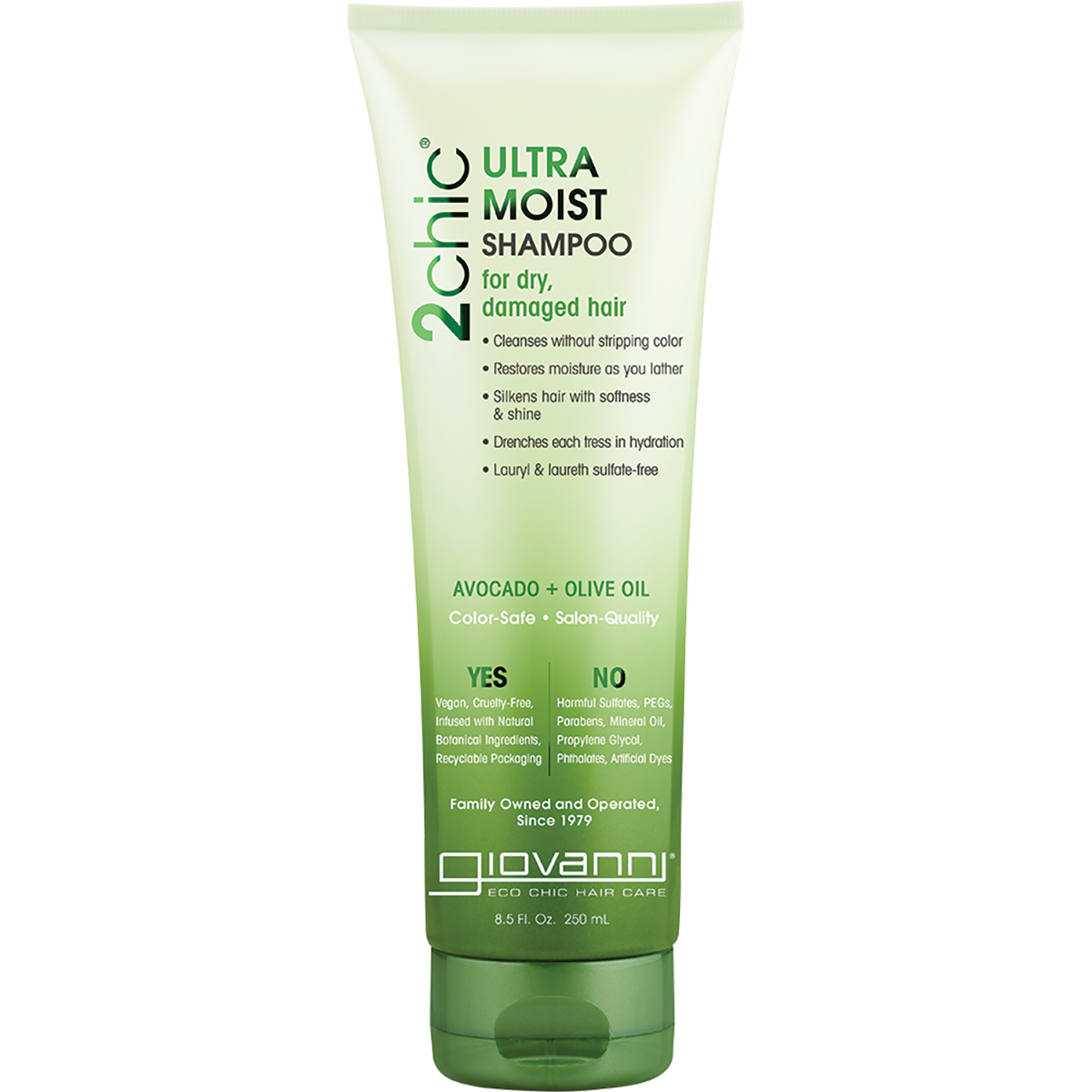 Shampoo 2chic Ultra Moist Dry, Damaged Hair